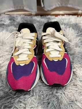 Men’s New Balance Multicolor Running Sneakers in Black, Pink & Purple
